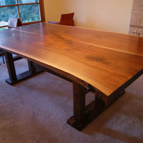 Natural Edge Dining Table 
